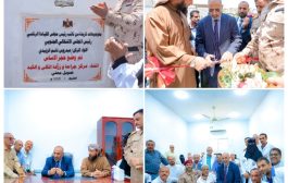 الزُبيدي يفتتح قسم الرقود ويضع حجر الأساس لأقسام طبية متقدمة بمستشفى عبود العسكري