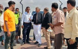 محافظ لحج يتفقد سير العمل في مشروع حديقة لحج الكبرى ويوجه بتسريع التنفيذ