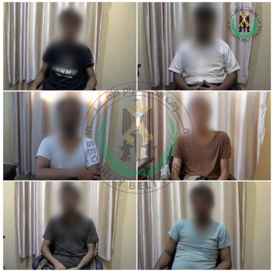 حزام أبين يفكك خليتين تعملان لصالح الحوثي ويضبط قيادات مرتبطة بتمويل خارجي