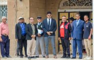 وفد من وزارة الشباب والرياضة يزور أندية مديريتي الشمايتين والمعافر