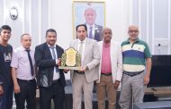 تقديرا لدعمه للرياضة .. الوزير البكري يكرّم رجل الأعمال 