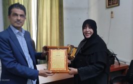 منظمة حماية ورعاية الأطفال تكرم مدير عام صندوق الرعاية الاجتماعية بعدن