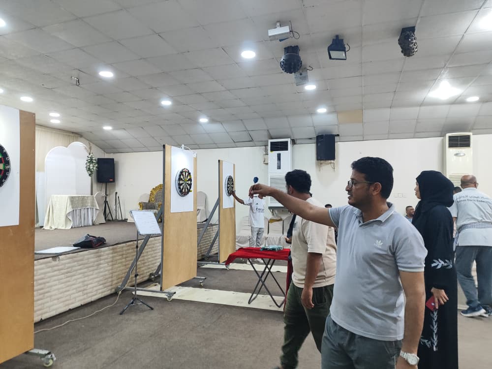 الاتحاد العام للدارتس يدشًن البطولة التأسيسية المفتوحة الأولى