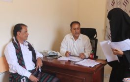 مدير عام مديرية يافع ينفذ زيارة لمؤسسة ابرار لأطفال التوحد بلحج ..ويشيد بعملها