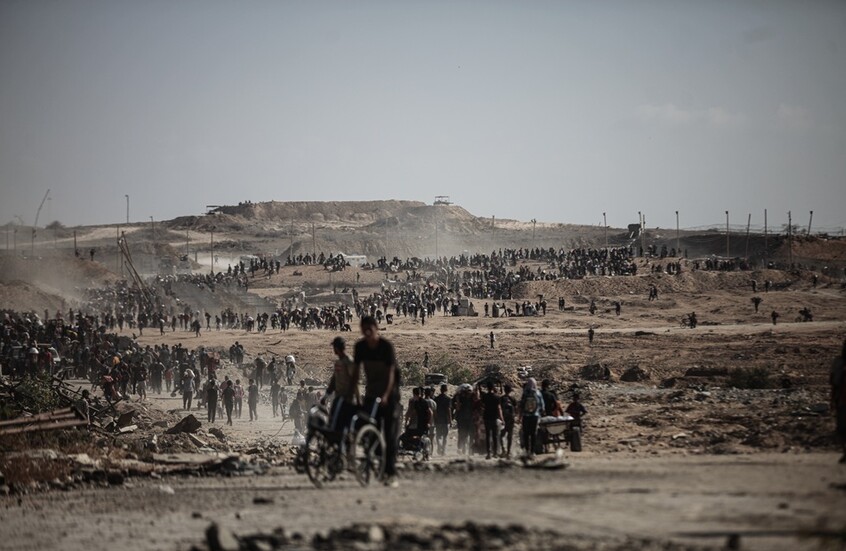 وزير الدفاع الاسرائيلي .. من سيبقى في مدينة غزة سيصنف مقاتلا أو مؤيدا للإرهاب