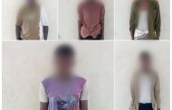 قوات الحزام الأمني بعدن تضبط خمسة متهمين بالتقطع على خط ساحل أبين