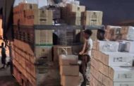 قوات الحزام الأمني بلحج تضبط مبيدات حشرية منتهية الصلاحية