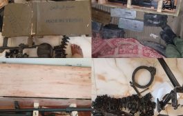 قوات اللواء الرابع مشاة بشبوة تحبط عملية تهريب أسلحة قادمة من مناطق الحوثيين 
