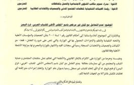 وزارة الشؤون الاجتماعية والعمل تحظر التعامل مع 