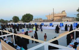 ائتلاف الخير ينظم بازار تسويقي للمستفيدات من مشروع من الغذاء إلى الصمود بمديرية الغيضة