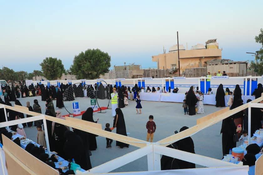 ائتلاف الخير ينظم بازار تسويقي للمستفيدات من مشروع من الغذاء إلى الصمود بمديرية الغيضة