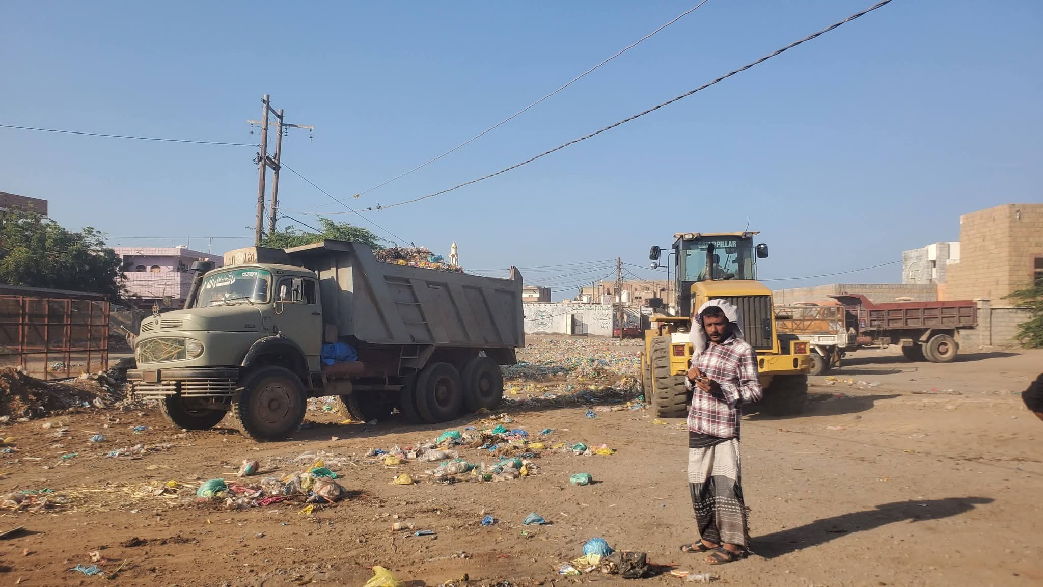 صندوق النظافة والتحسين ينفذ حملة نظافة في الخوخة