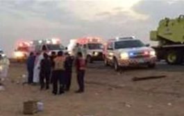 مصرع 45 معتمرًا في حادث مروّع على طريق مكة .. المدينة 