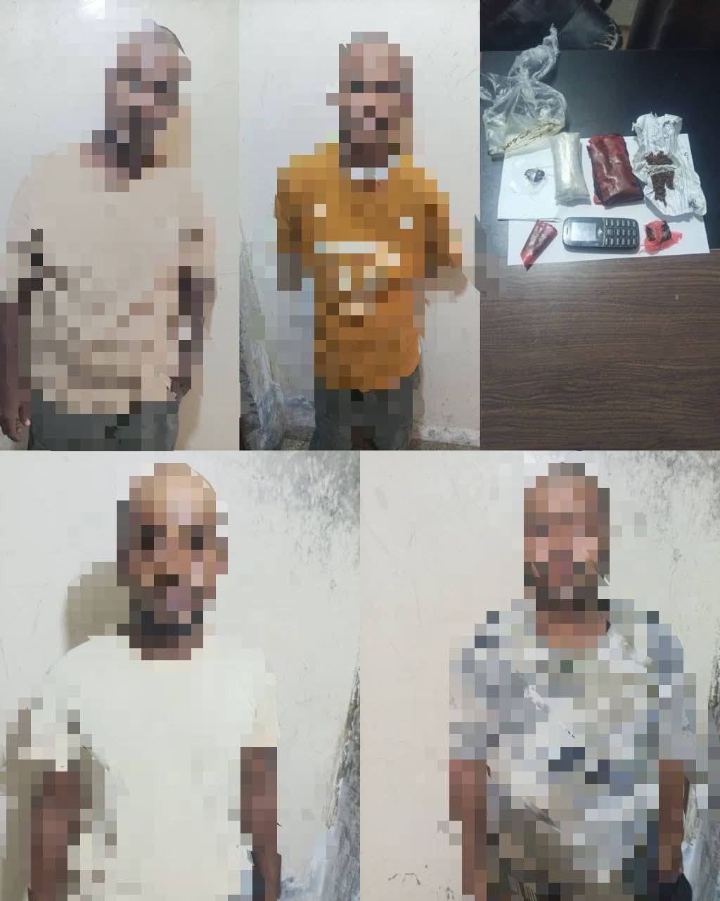 إدارة مكافحة المخدرات بالمهرة تلقي القبض على أربعة مروّجين للمواد الممنوعة 