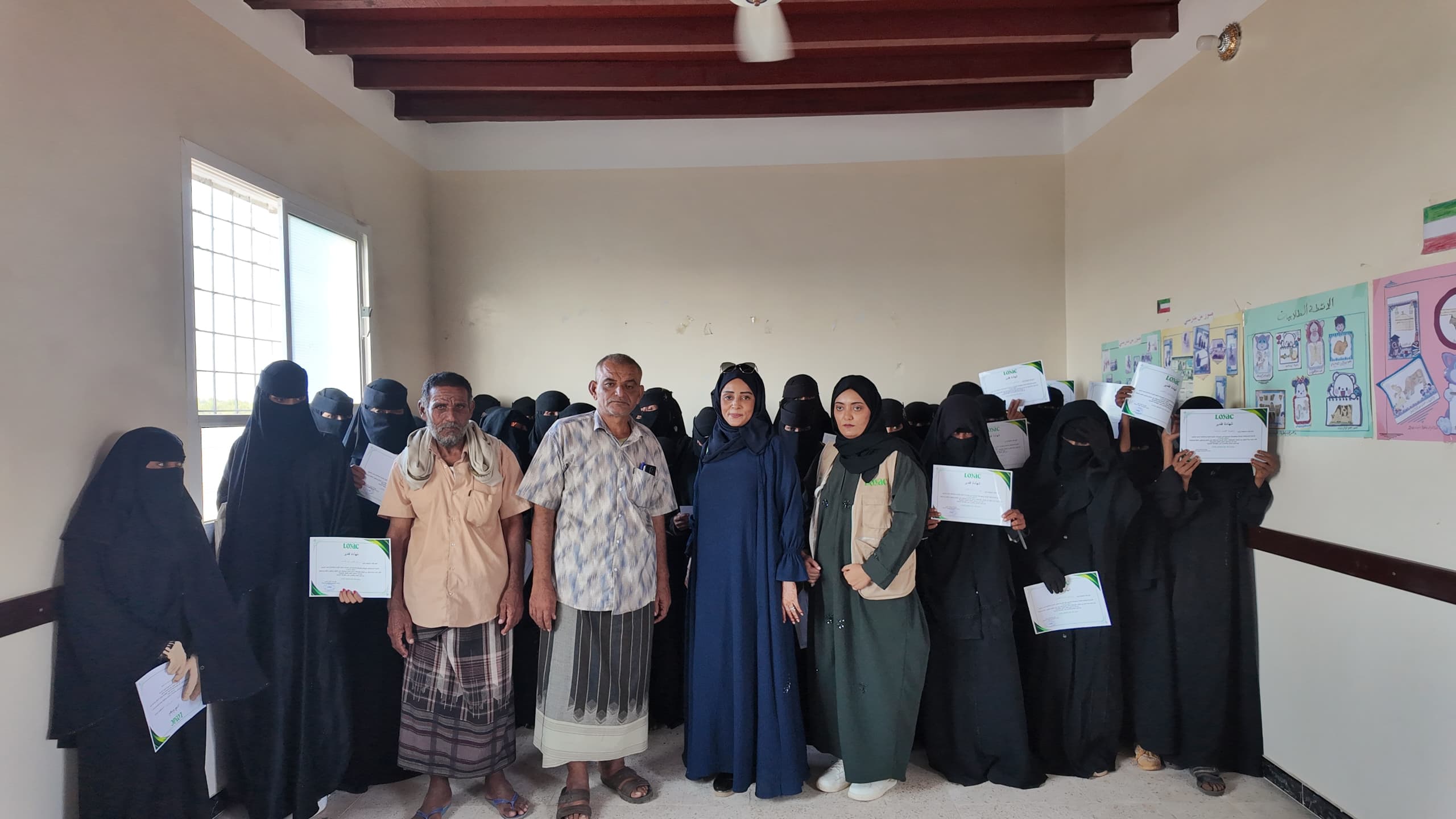 لوياك اليمن تختتم برنامج اعطها فرصة 1 في جعولة وتدشن المرحلة الثانية لتمكين المرأة الريفية