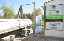 مدير عام القطن ومؤسسة البادية يدشنان مشروع تأهيل بئري “مياه هينن” و“سقيا البادية” 