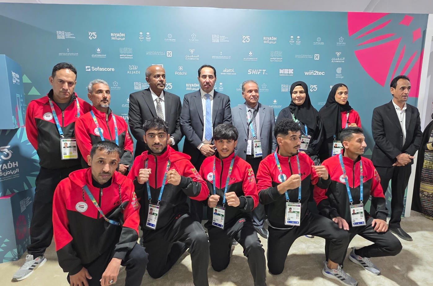 وزير الشباب والرياضة البكري.. يزور بعثة بلادنا المشاركة في العاب التضامن الإسلامي في الرياض