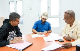توقيع عقود المرحلة الثالثة من مشروع ترميم المنازل المتضررة في مديرية صيرة بعدن