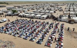 الهلال الأحمر بلحج يدشن توزيع المساعدات الإيوائية ضمن تدخلاته الطارئة لمواجهة آثار السيول