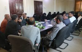 مدير الشؤون الاجتماعية والعمل بالضالع يناقش مع إدارة مركز المعاقين تحديات العمل وسبل معالجتها